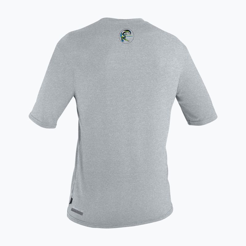 Maglietta da nuoto da uomo  O'Neill Trvlr Hybrid Graphic Sun Shirt smoke 2