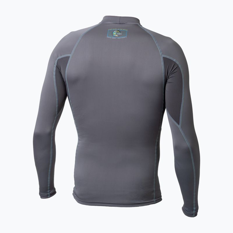 Maglia a maniche lunghe da nuoto uomo O'Neill Trvlr Graphic Skins Rash Guard smoke/graphite/smoke:multi(tri-glo) 2