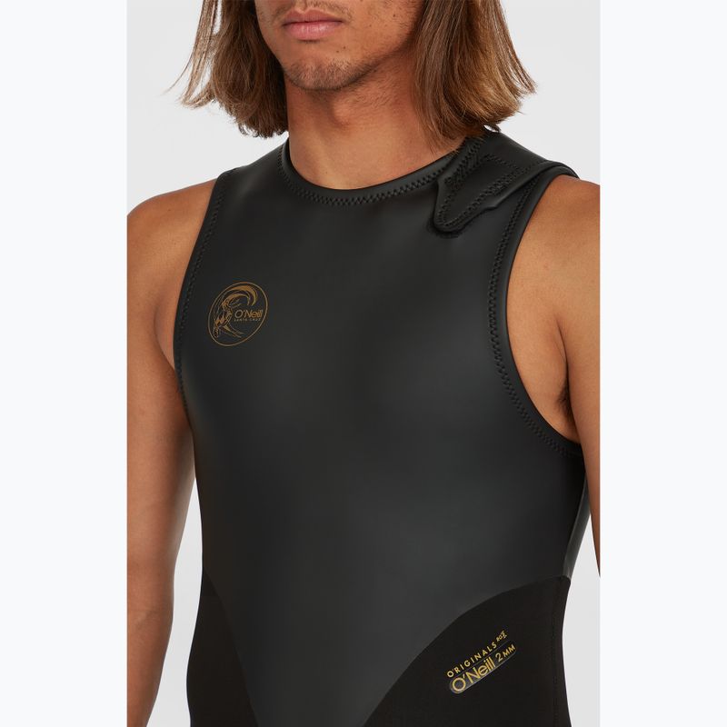 Muta da nuoto O'Neill O'Riginal 2 mm Long John nero/nero per uomo 3