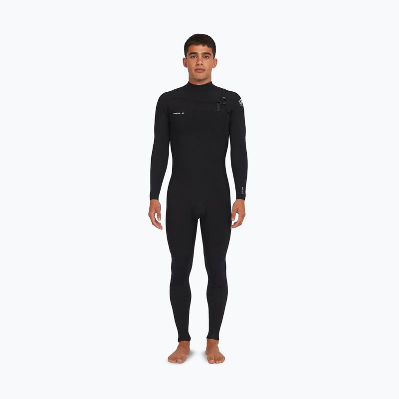 Muta da nuoto uomo O'Neill Epic 3/2 Chest Zip Full A05 black/black/black 3