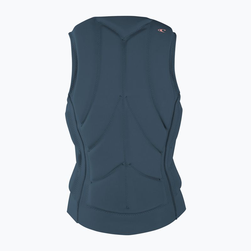 Gilet di sicurezza O'Neill Slasher B Comp da donna copen/blu/tropicali dipinti 2