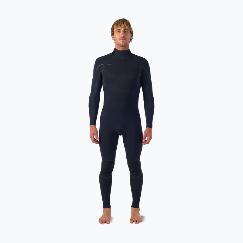 Muta da nuoto uomo O'Neill Hyperfreak Fire 4/3+ mm Back Zip Full black/black