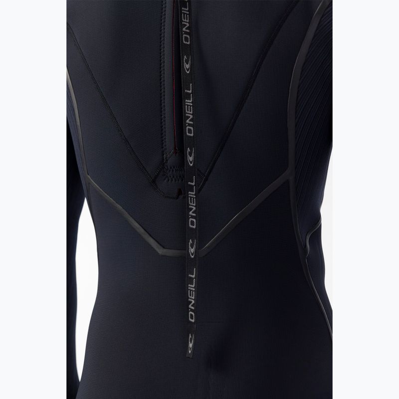 Muta da nuoto uomo O'Neill Hyperfreak Fire 4/3+ mm Back Zip Full black/black 11