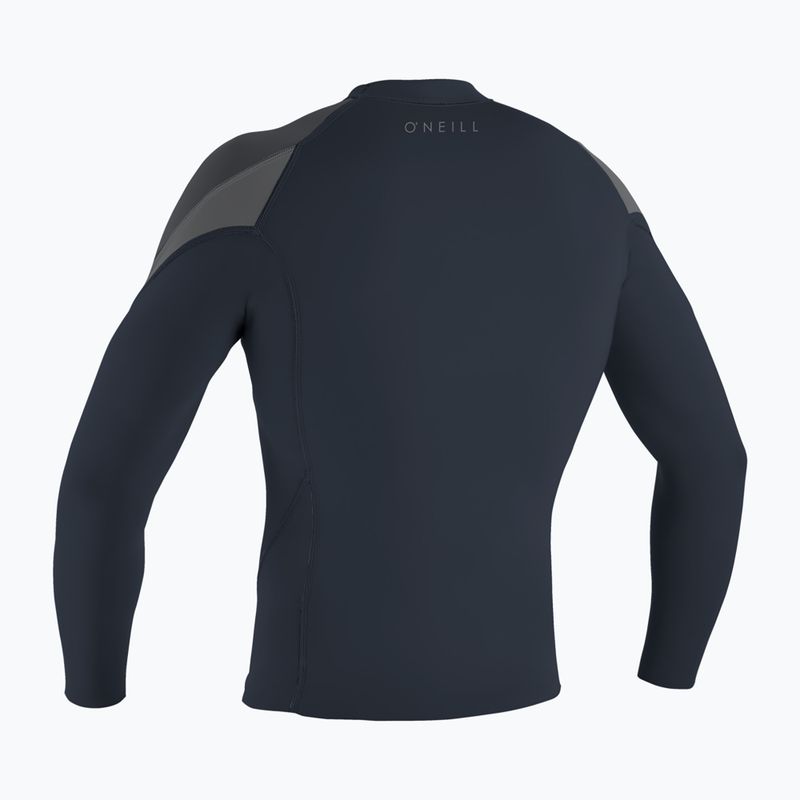 Giubbotto termico in neoprene da uomo O'Neill Reactor-2 1.5 mm Top slate/graphite/smoke 2