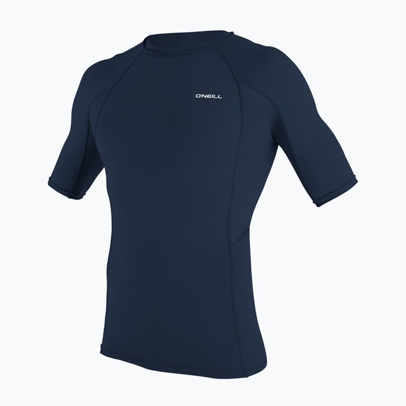 Maglia da nuoto uomo O'Neill Basic Skins Rash Guard SS navy