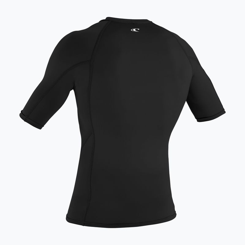 Maglia da nuoto uomo O'Neill Basic Skins Rash Guard SS black 2