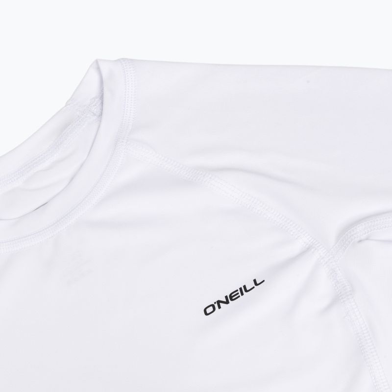Costume da nuoto donna O'Neill Basic Skins Rash Guard SS white 3