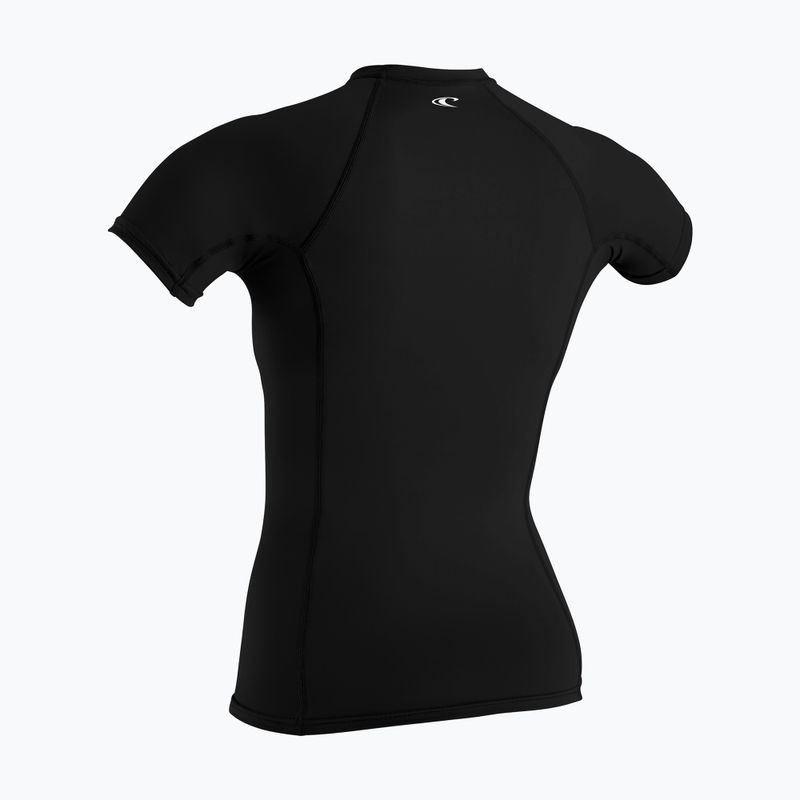 Costume da nuoto donna O'Neill Basic Skins Rash Guard SS black 2