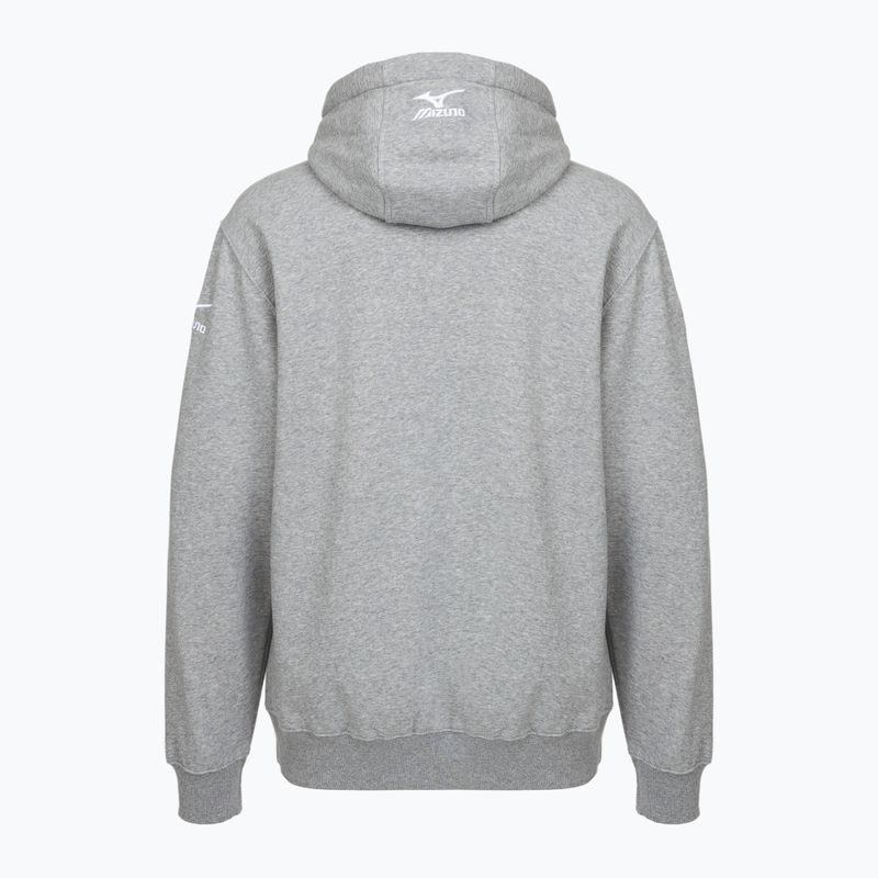 Felpa da uomo Mizuno Takeshi Hoodie navy 2