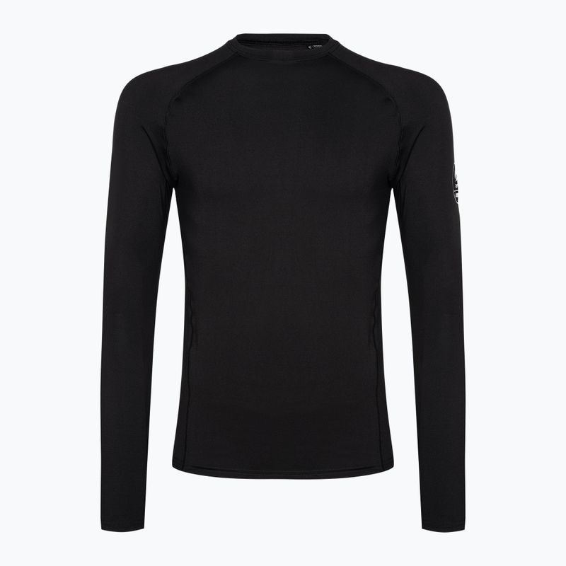 Surfanic Bodyfit Crewneck termico da uomo a maniche lunghe nero 4