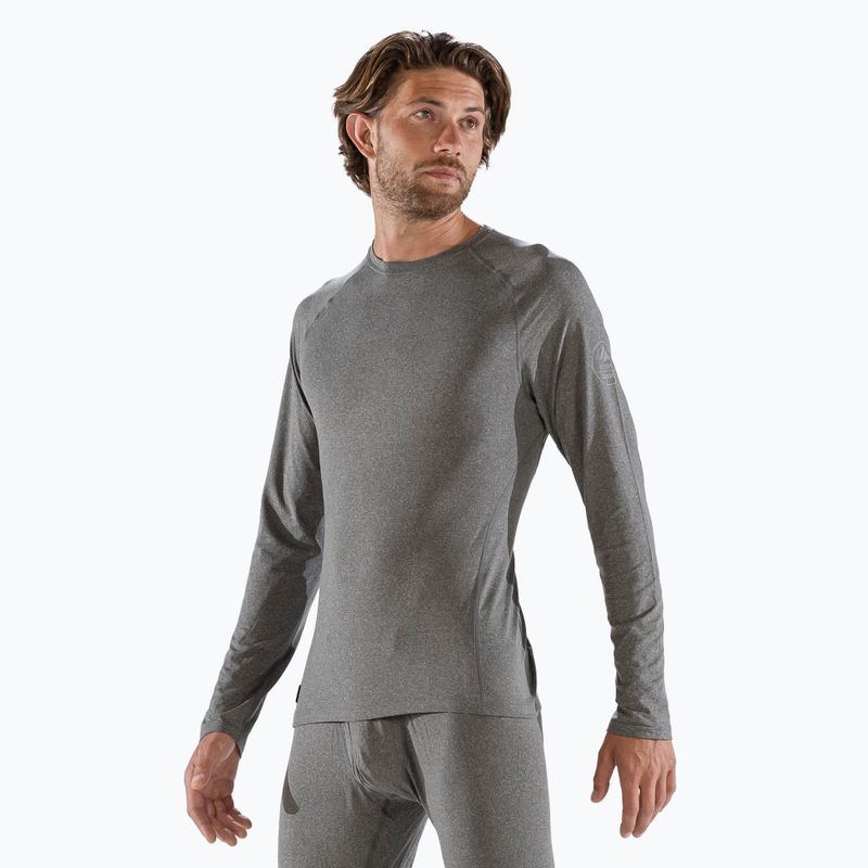 Maglia termica da uomo Surfanic Bodyfit Crewneck charcoal 4