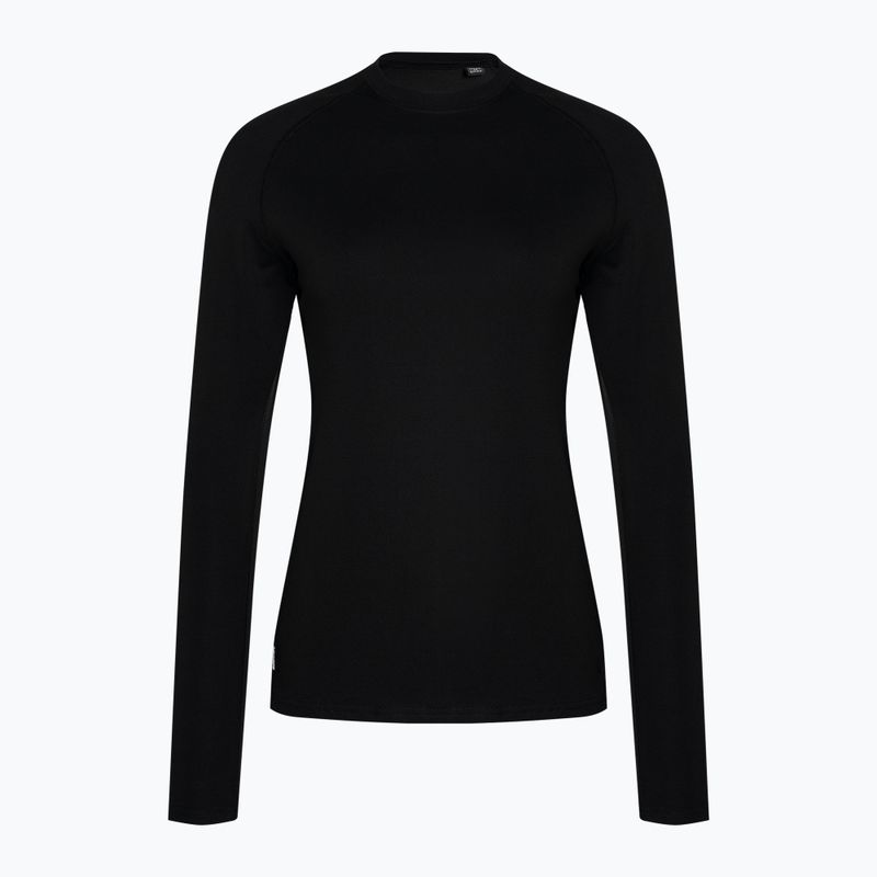 Surfanic Cozy Crewneck termico donna a maniche lunghe nero 4