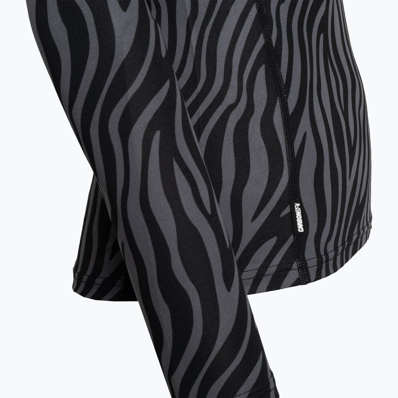 Maglia termica da donna Surfanic Cozy Limited Edition Crew Neck black zebra 6