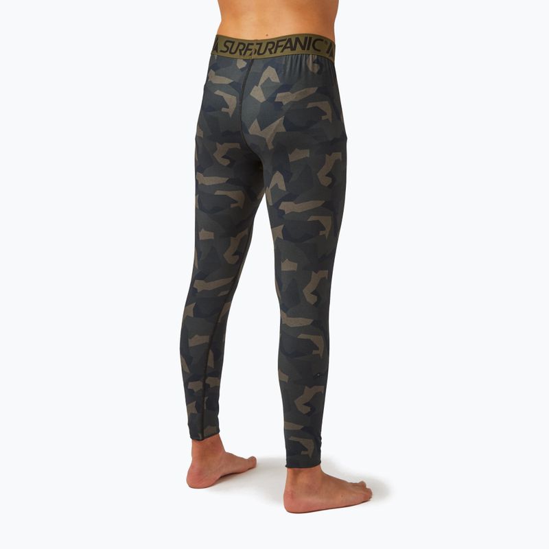 Pantaloni termici da uomo Surfanic Bodyfit Limited Edition Long John forest geo camo 2