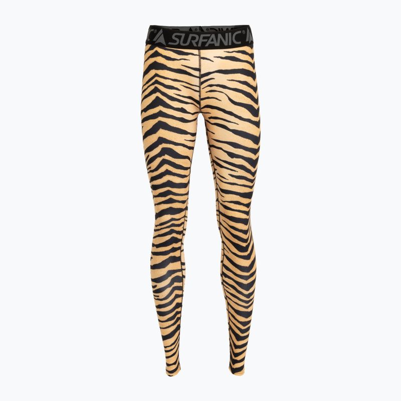 Pantaloni termici da donna Surfanic Cozy Limited Edition Long John tiger