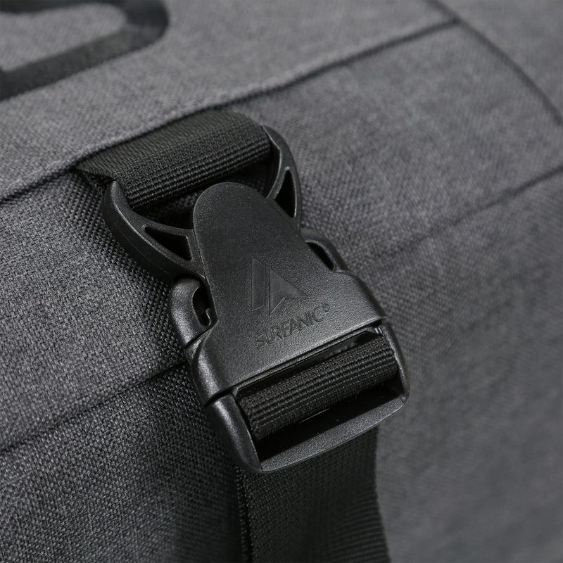 Surfanic Maxim 100 Borsa a rotelle 100 l grigio marna 8