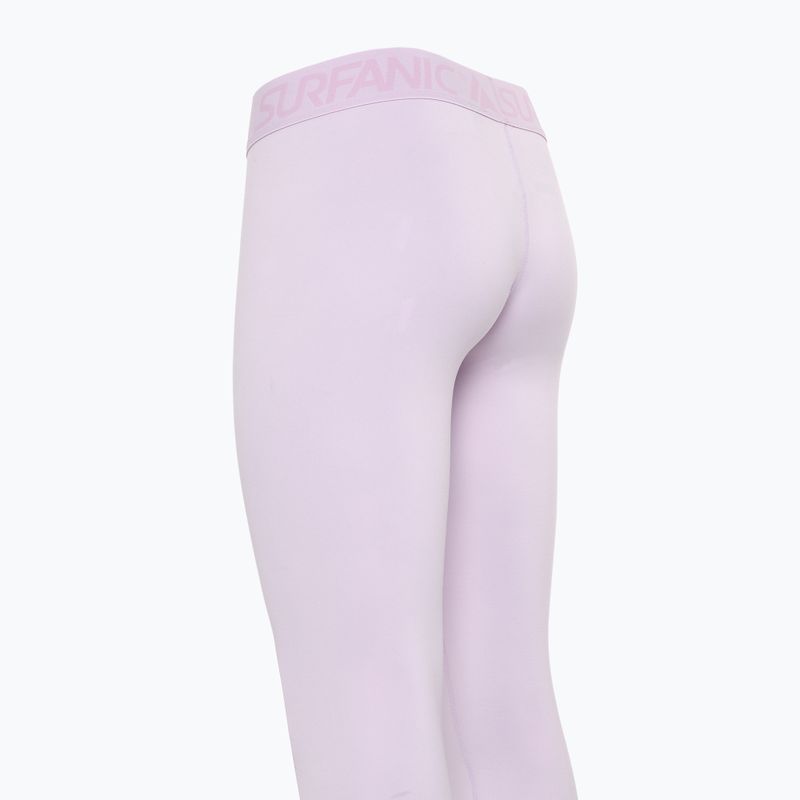 Pantaloni termici attivi da donna Surfanic Cozy Long John lilla ghiaccio 7