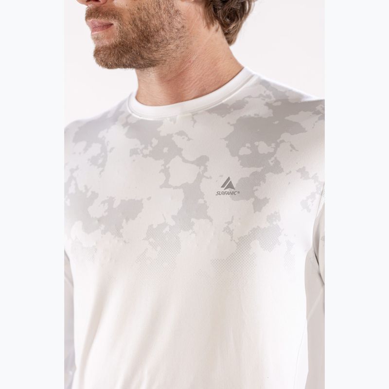 Maglia termica da uomo Surfanic Bodyfit CarbonDri Limited Edition Crew Neck optic white 7