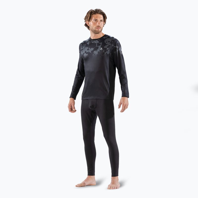 Surfanic Bodyfit CarbonDri Limited Edition Uomo girocollo termico a maniche lunghe nero 5