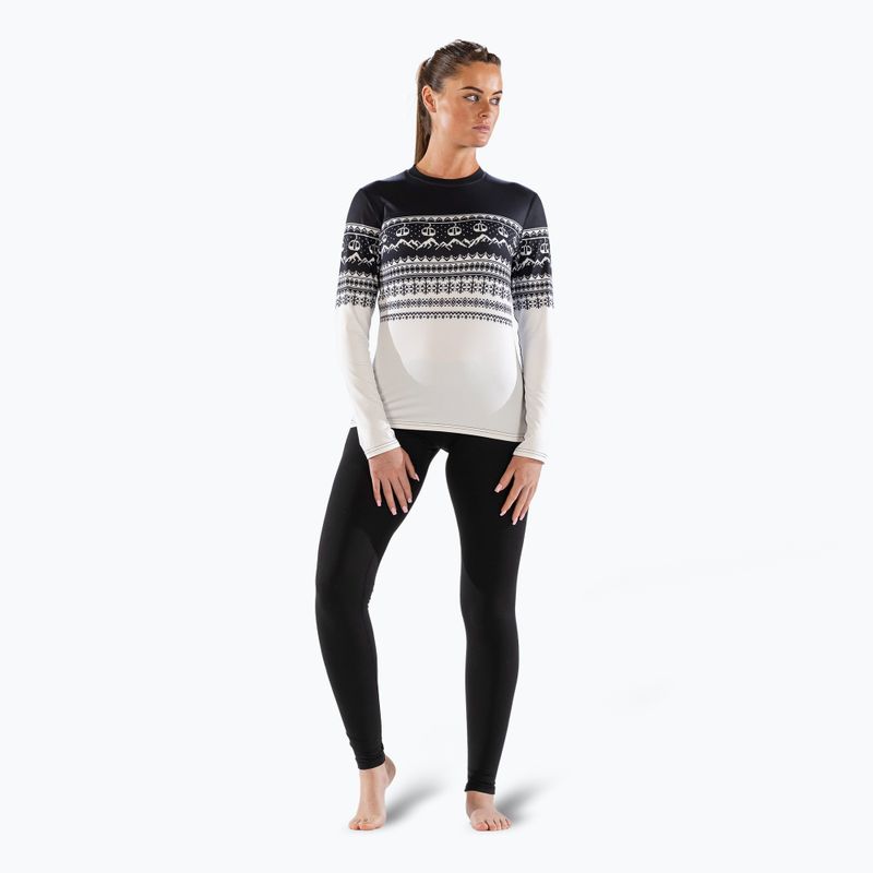Maglia termica da donna Surfanic Cozy CarbonDri Limited Edition Crew Neck black 2