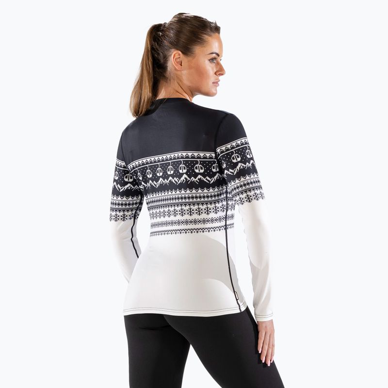 Maglia termica da donna Surfanic Cozy CarbonDri Limited Edition Crew Neck black 3