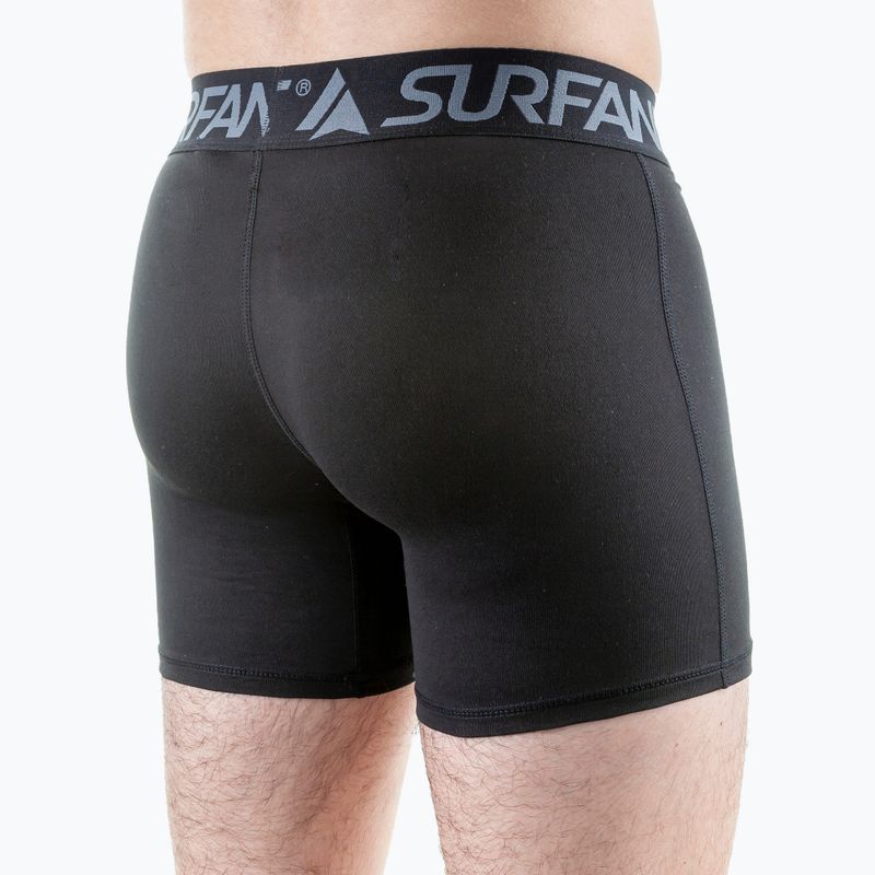 Boxer termici da uomo Surfanic Carbondri 3 paia black 4