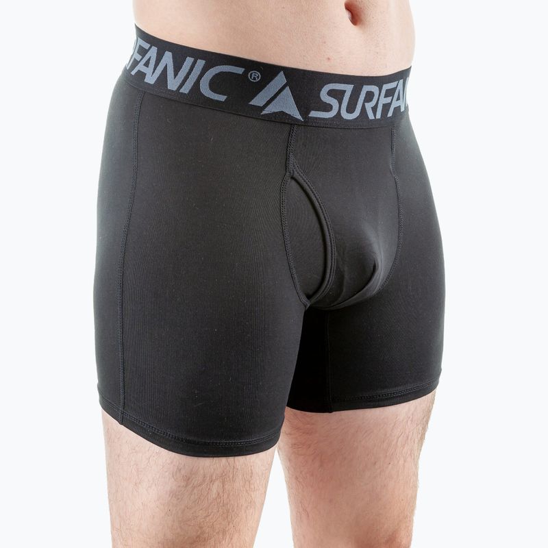 Boxer termici da uomo Surfanic Carbondri 3 paia black 6