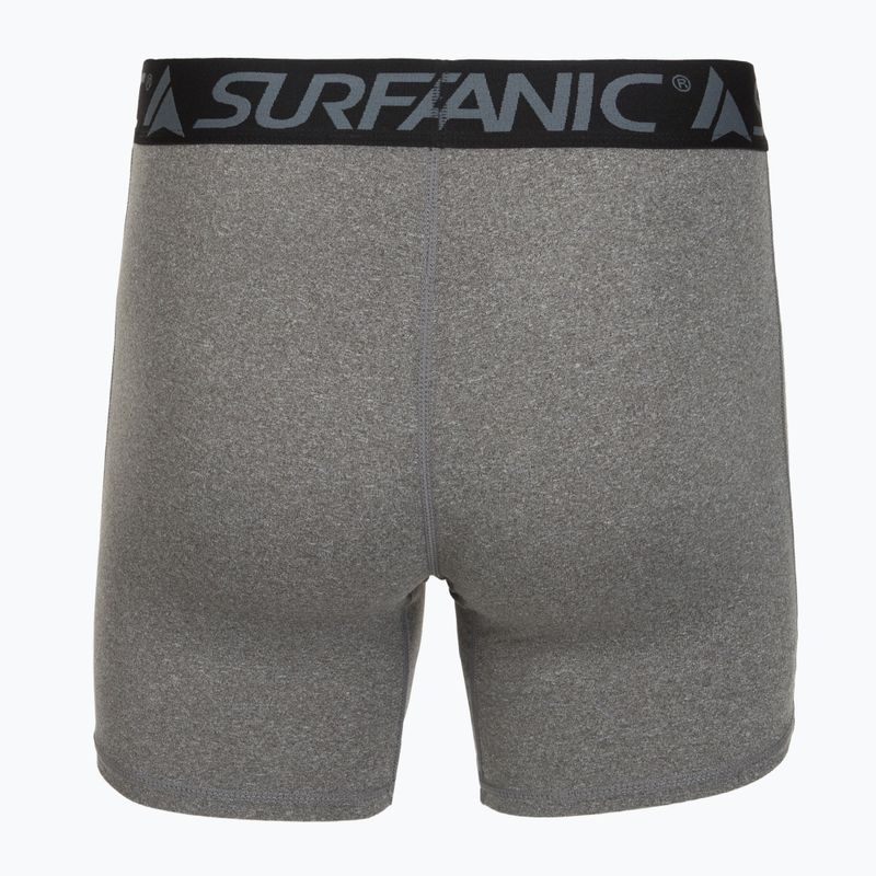 Boxer termici da uomo Surfanic Carbondri 3 paia black/grey/khaki 3