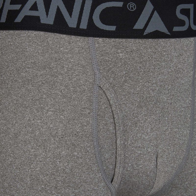 Boxer termici da uomo Surfanic Carbondri 3 paia black/grey/khaki 4