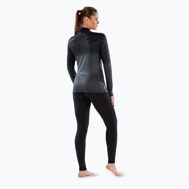 Maglia termica da donna Surfanic Cozy CarbonDri Limited Edition Zip Neck black 6
