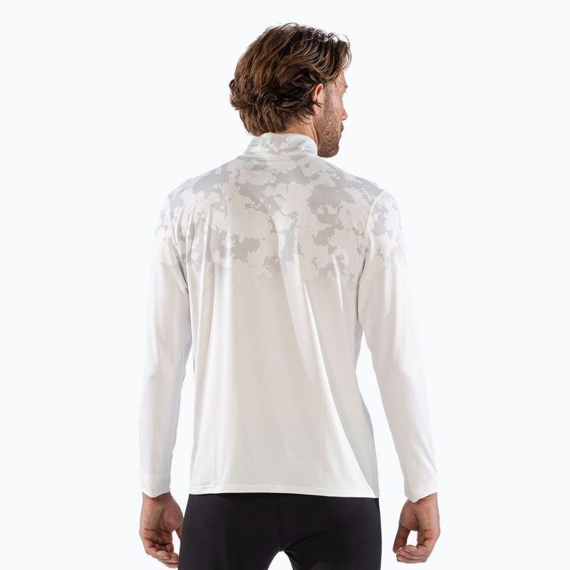 Surfanic Bodyfit CarbonDri Limited Edition Zip Neck Uomo manica lunga termica bianco ottico 3