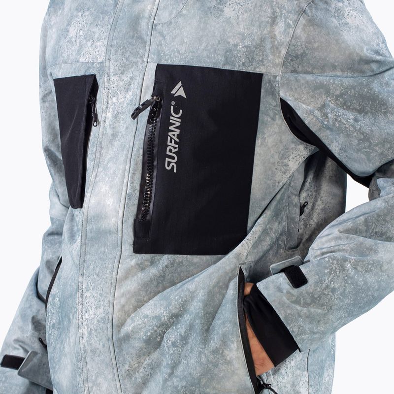 Giacca da sci uomo Surfanic Avalanche Concrete grey 8
