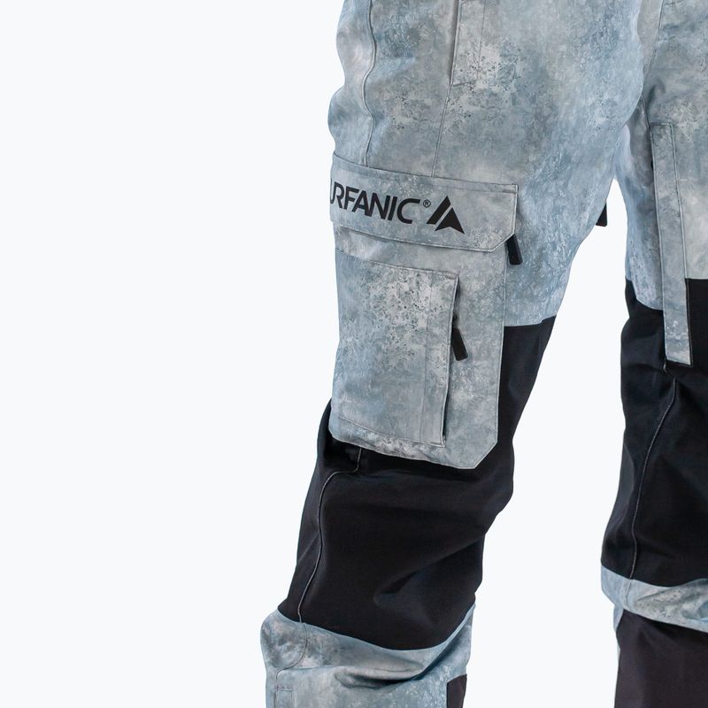 Pantaloni da sci uomo Surfanic Tactical Concrete grey 7