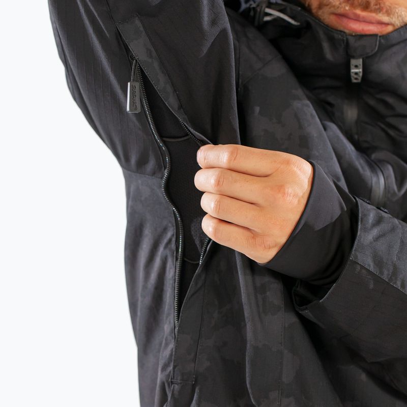 Giacca da sci uomo Surfanic Whiteroom Map black 11