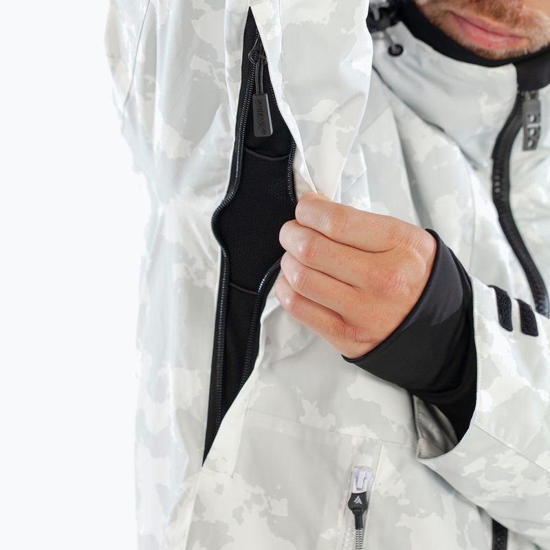 Giacca da sci uomo Surfanic Orion Map white 12