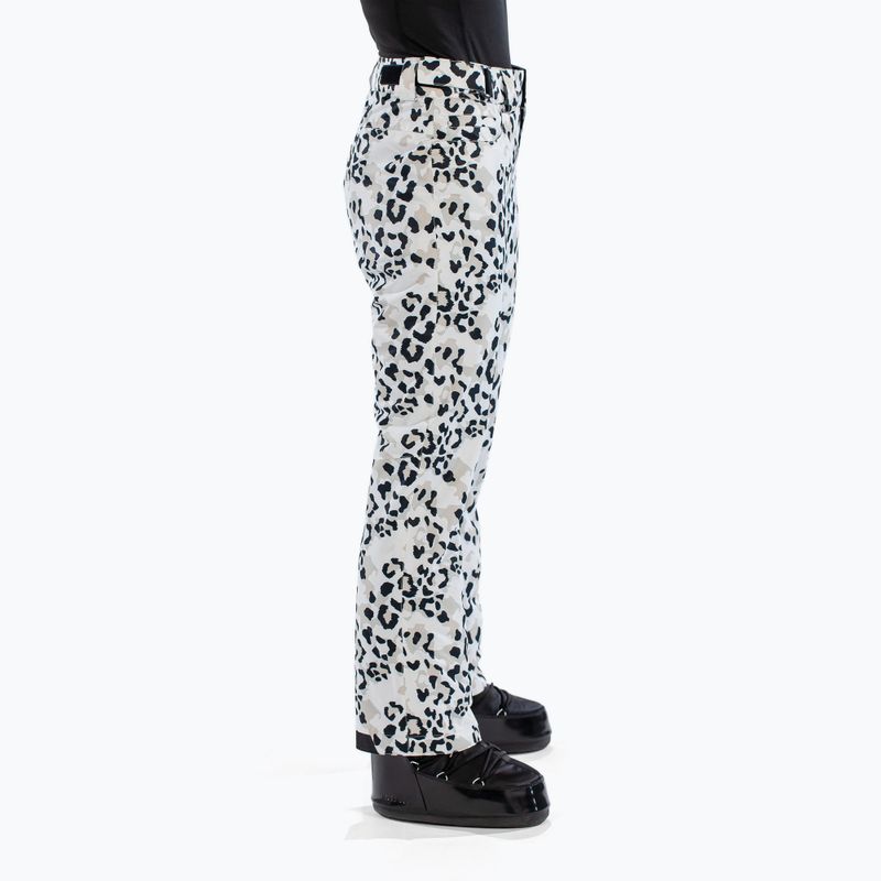 Pantaloni da sci donna Surfanic Glow Animal Camo white 7