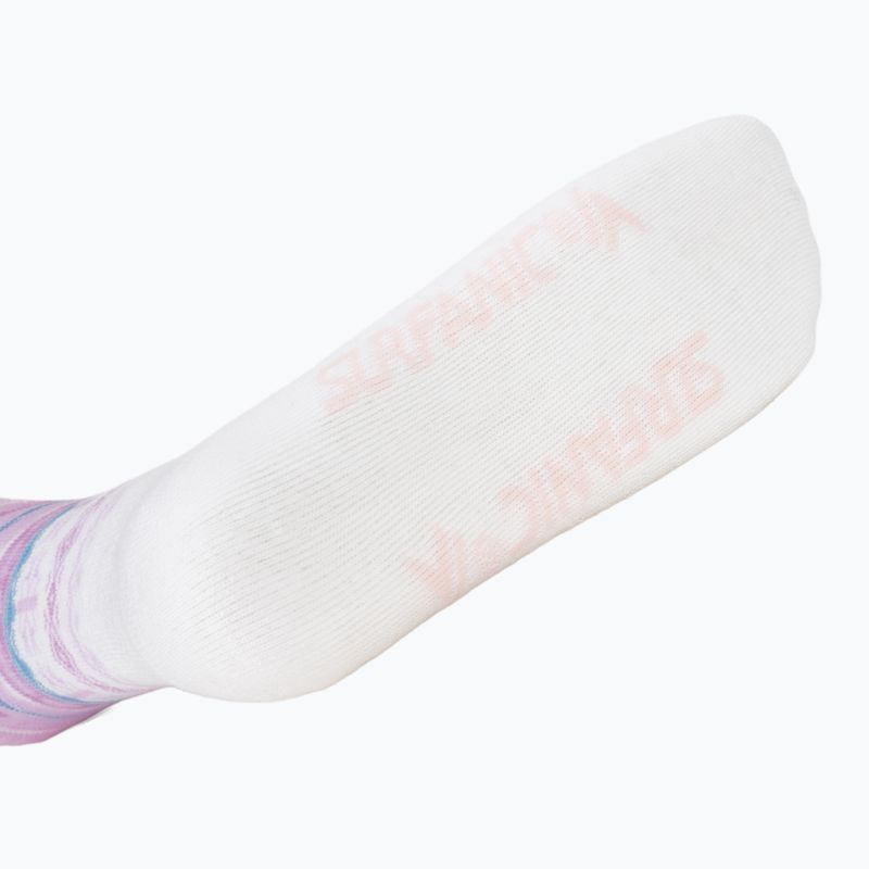 Calze da sci Surfanic Pro Tech Fairisle confezione da 3 ice lilac 4