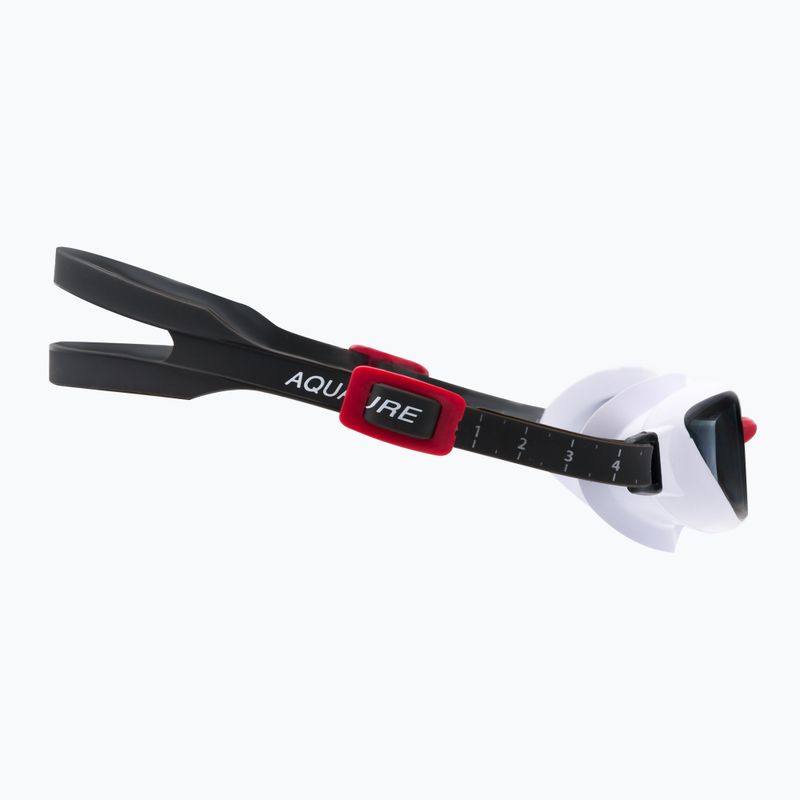 Occhialini Speedo Aquapure nero/bianco/rosso/fumo 3