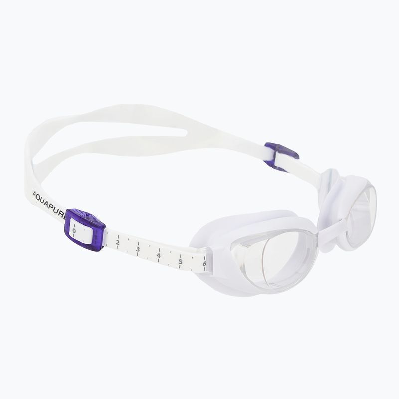 Occhialini da nuoto Speedo Aquapure bianco/chiaro 2