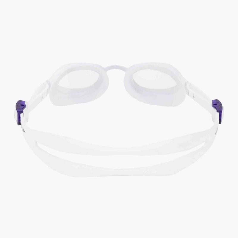 Occhialini da nuoto Speedo Aquapure bianco/chiaro 4