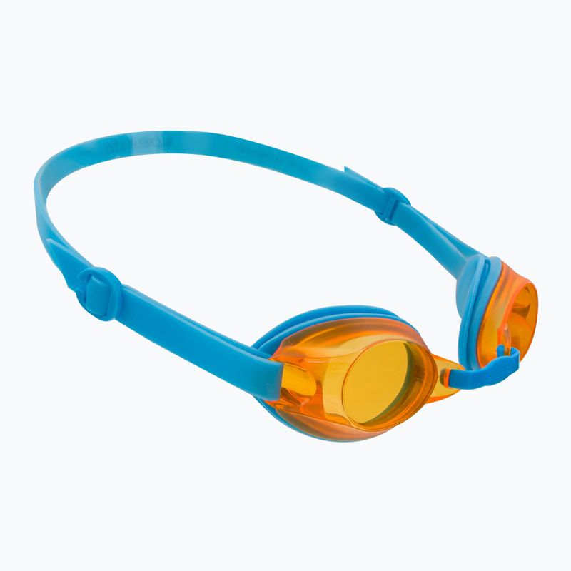 Occhialini da nuoto Speedo Jet V2 9082 blu/arancio per bambini