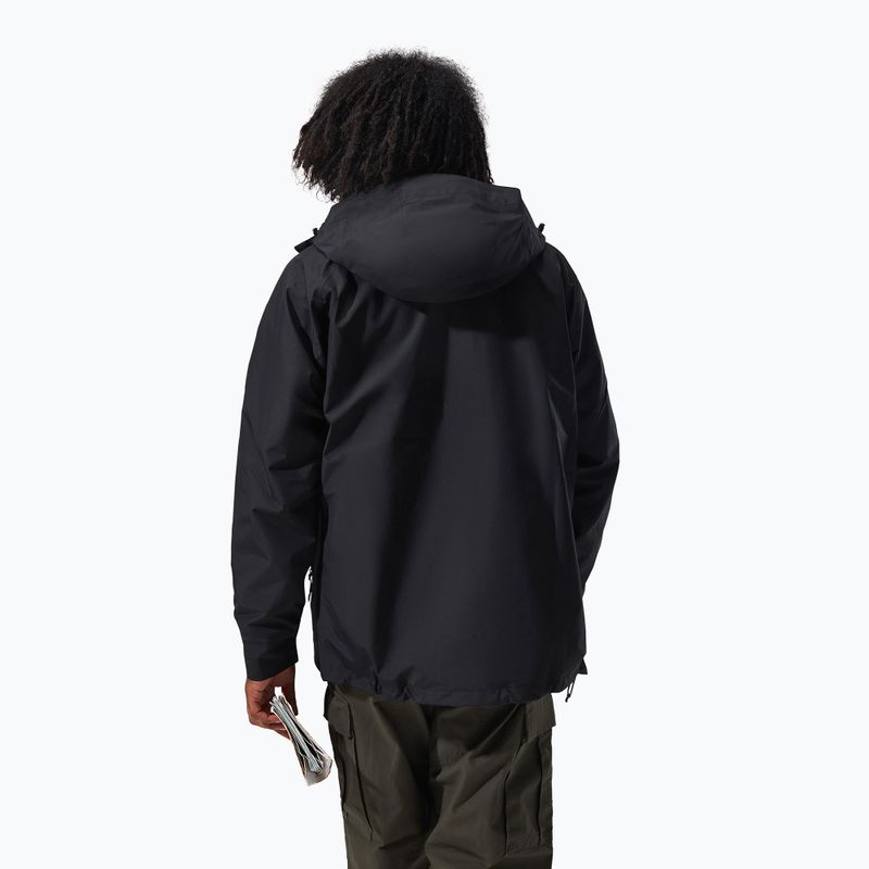 Giacca antipioggia Berghaus Paclite 2.0 Shell nero/nero da uomo 3