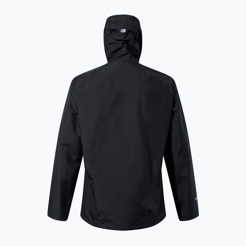 Giacca antipioggia Berghaus Paclite 2.0 Shell nero/nero da uomo 11
