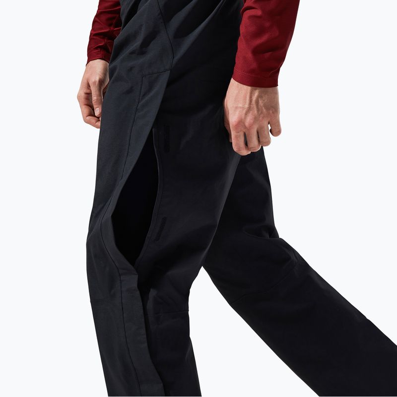 Pantaloni da pioggia Berghaus Hillwalker da uomo nero/nero 7