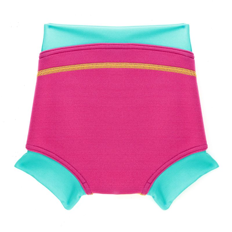 Speedo Swimnappy Cover pannolino da bagno rosa/blu 2