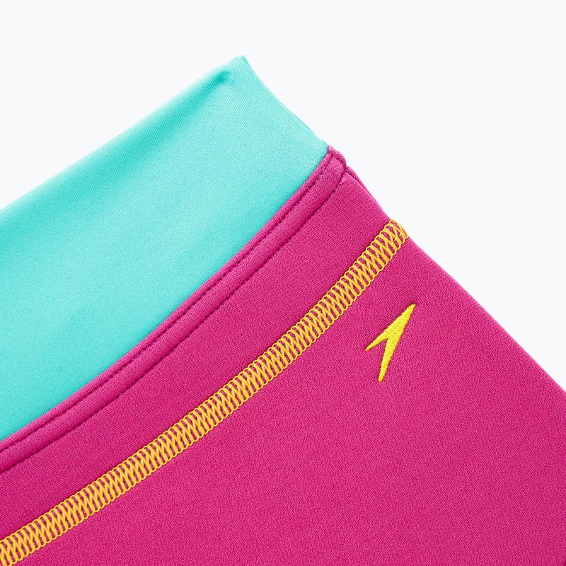 Speedo Swimnappy Cover pannolino da bagno rosa/blu 3
