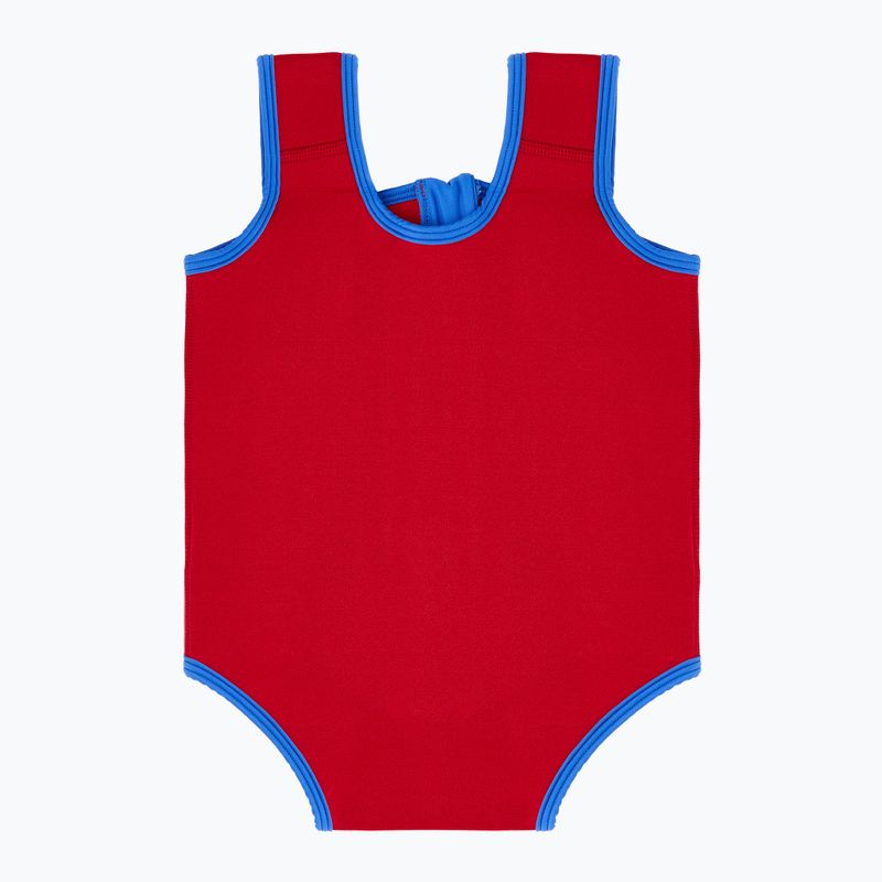 Speedo Neoprene Baby Swim Foam Suit 2 mm rosso/blu 2