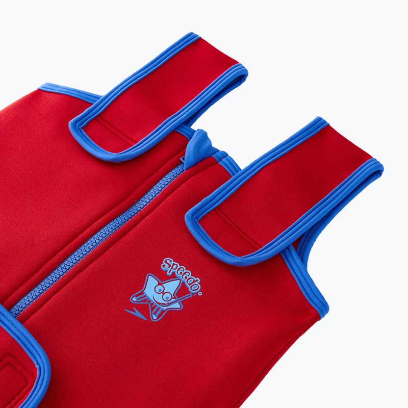 Speedo Neoprene Baby Swim Foam Suit 2 mm rosso/blu 3
