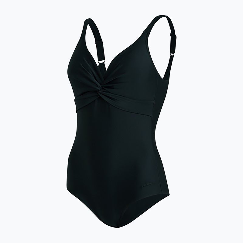 Costume intero Speedo Brigitte Shaping nero da donna