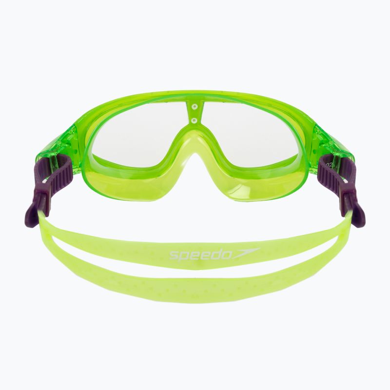 Speedo Biofuse Rift Junior maschera da nuoto verde 5